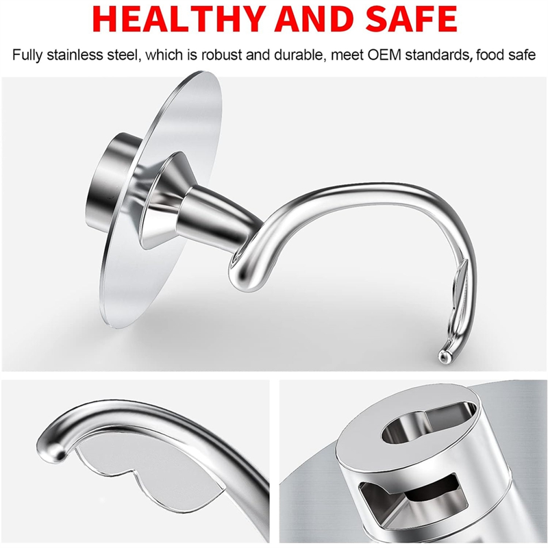 Kitchen Appliances Kitchenaid - Stainless Steel Spiral Dough Hook For