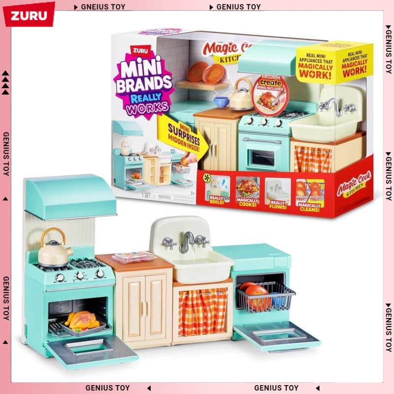 Kitchen Appliances Oven - Zuru Mini Brands Magic Cook Kitchen