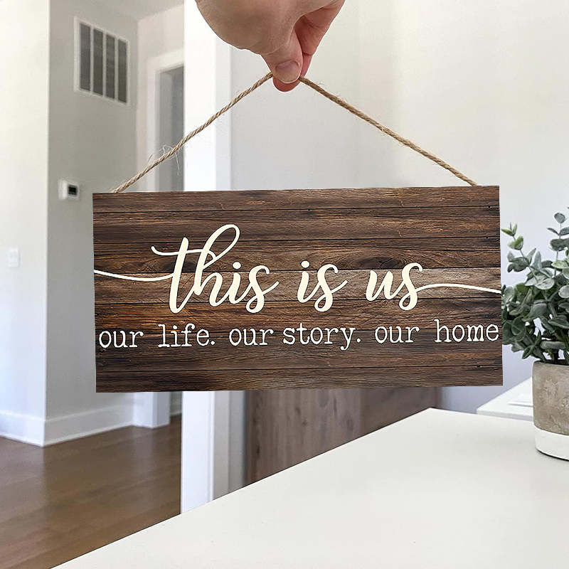 Kitchen Appliances Vintage - Rustic This is us Wall Hanging