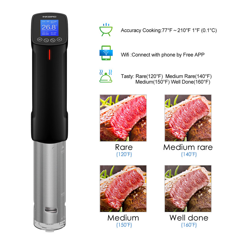 INKBIRD ISV-100W Vacuum Sous V - огляд і ціна Sous Vide Immersion