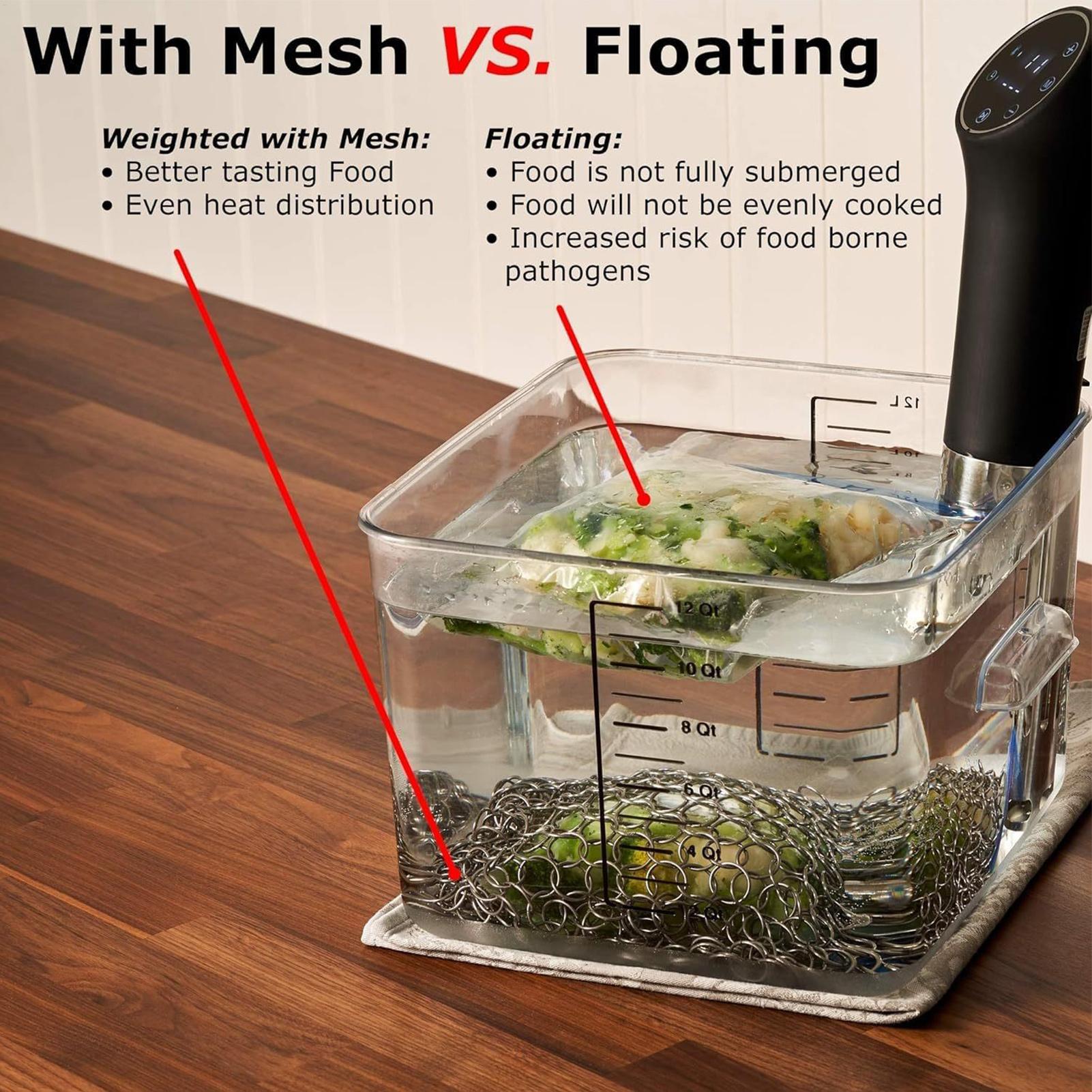Sous Vide Sinker Weight Food S - огляд і ціна Sous Vide Immersion