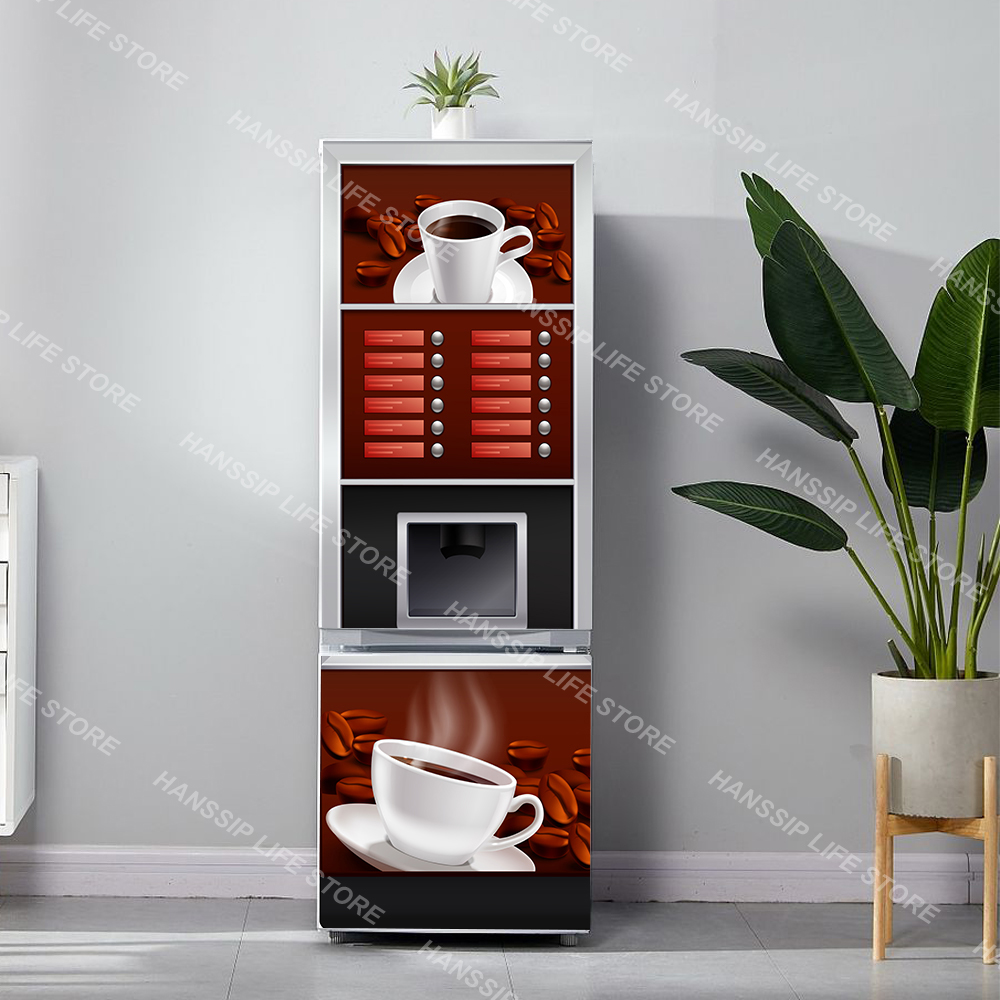 Retro Phone Booth Printed Refr - огляд і ціна Kitchen Appliances Vintage