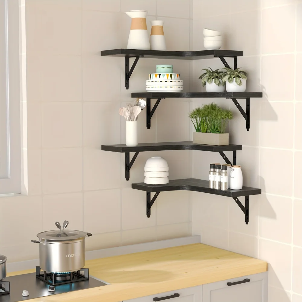 Natural Wood Grain Floating Sh - огляд і ціна Kitchen Appliances Vintage
