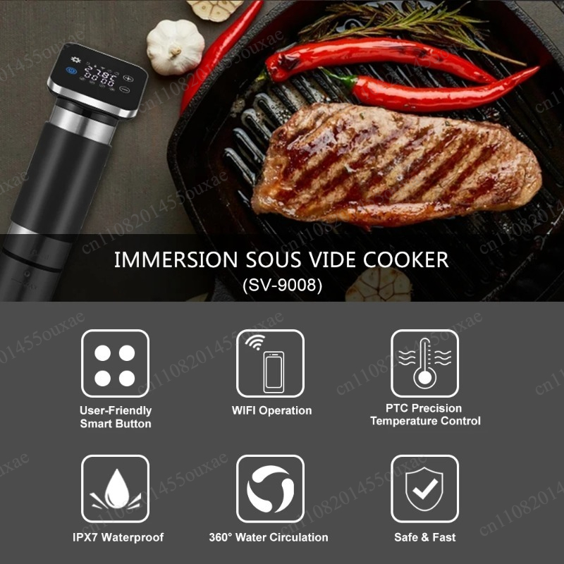 WiFi Sous Vide Machine 1300W I - огляд і ціна Sous Vide Immersion