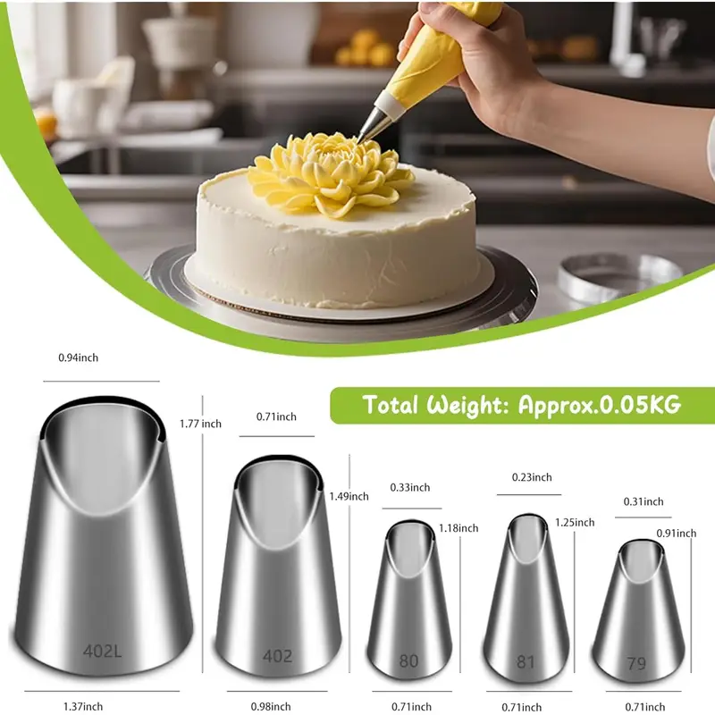5PCS Stainless Steel Piping No - огляд і ціна Kitchen Appliances Brand
