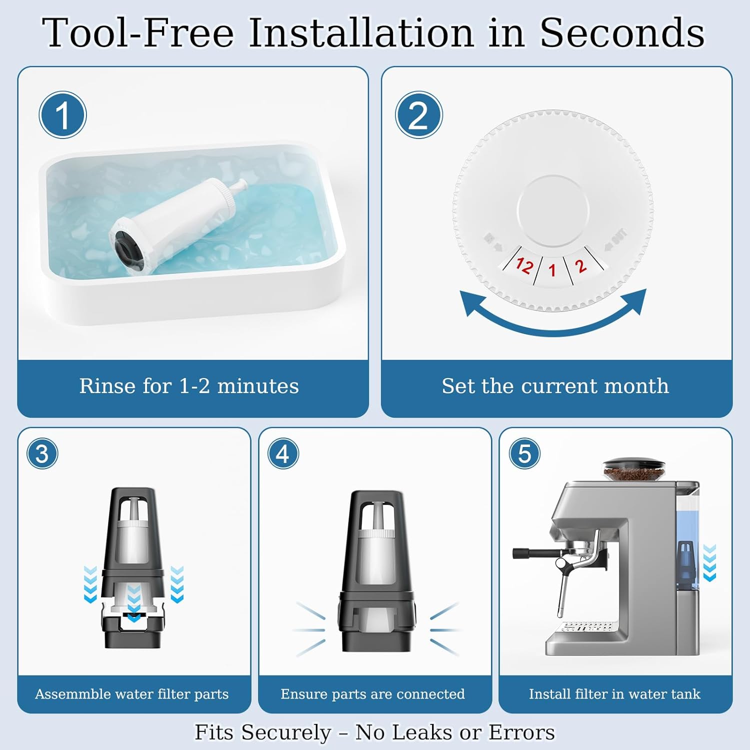 Replacement Water Filter for B - огляд і ціна Breville Espresso Barista Touch
