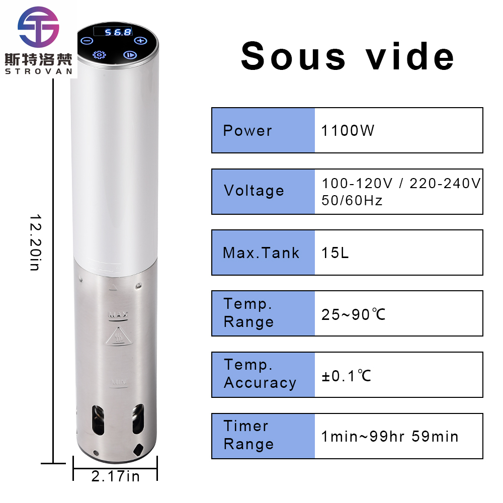 STLF Accu Slim Sous Vide Cooke - огляд і ціна Sous Vide Immersion