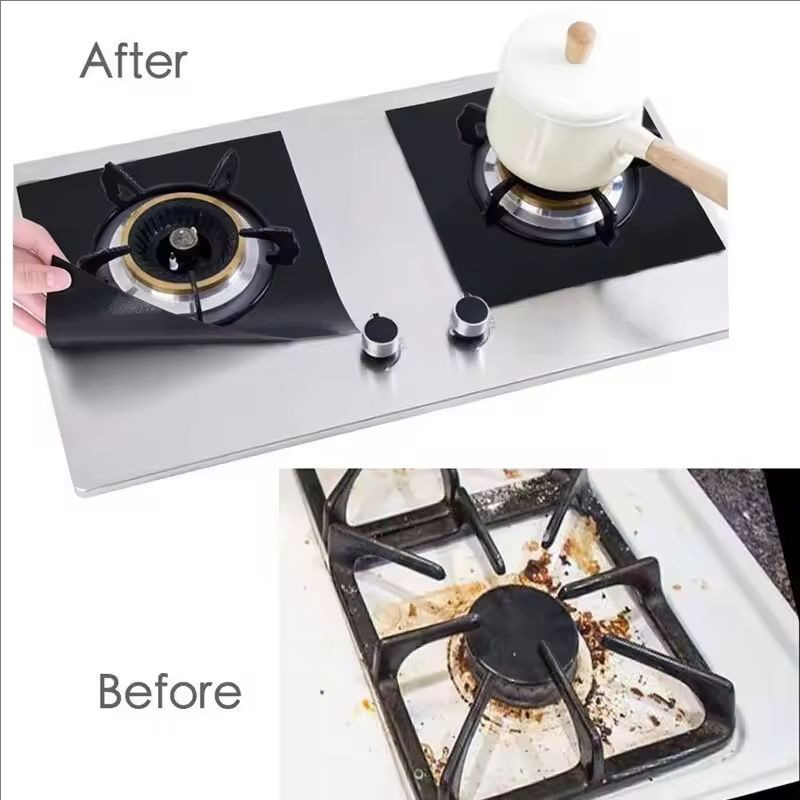 2/4/8Pcs Gas Stove Protector C - огляд і ціна Kitchen Appliances Gas Stove