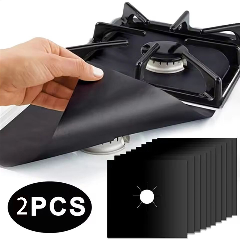 2/4/8Pcs Gas Stove Protector C - огляд і ціна Kitchen Appliances Gas Stove