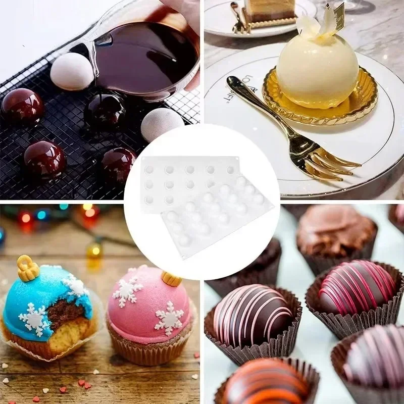 3D Sphere Silicone Mold For Mo - огляд і ціна Kitchen Appliances Brand