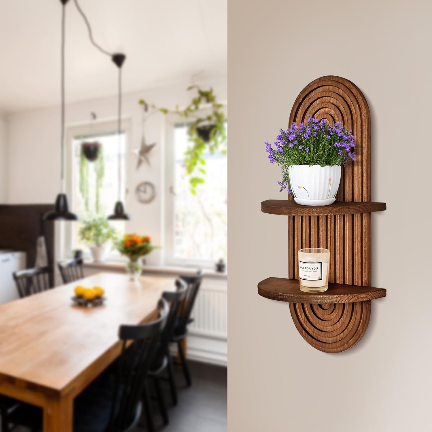 Wood Floating Shelves, Multi-f - огляд і ціна Kitchen Appliances Vintage