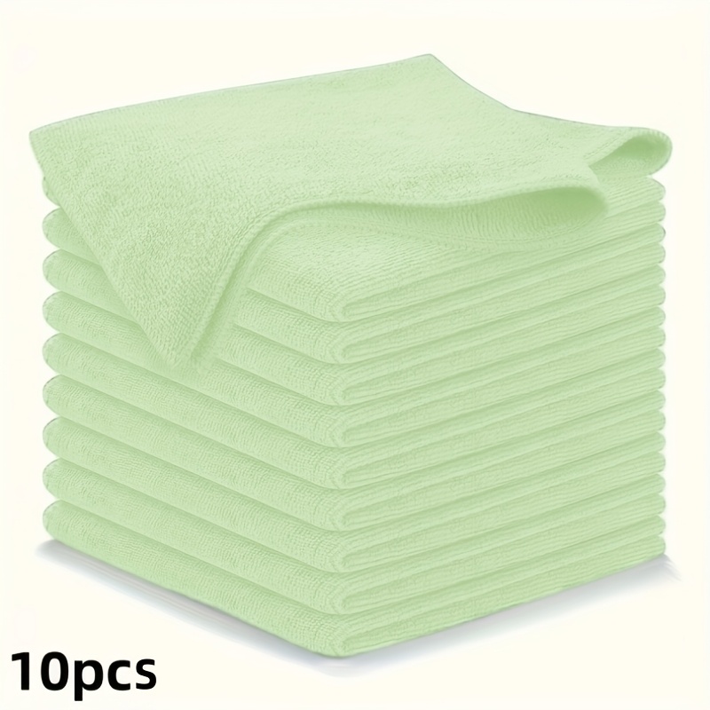 1-50Pcs Light Green Microfiber - огляд і ціна Kitchen Appliances And Utensils