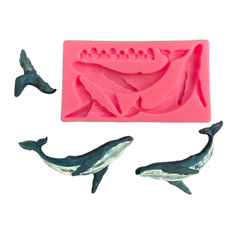DIY Whale Silicone Mold Ocean  - огляд і ціна Kitchen Appliances Brand