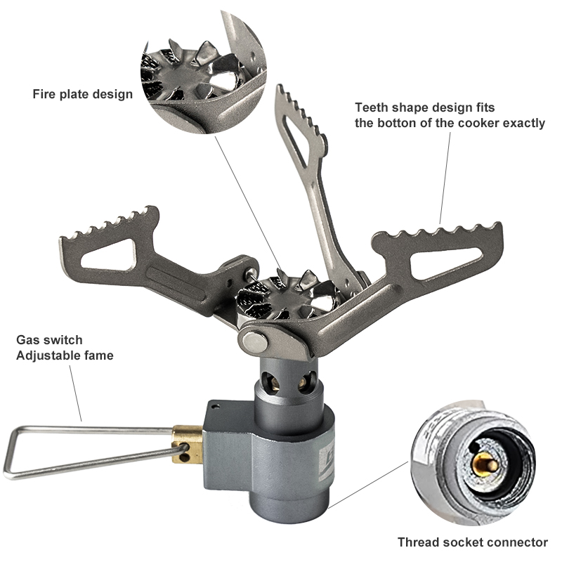 BRS Outdoor Gas Stove Mini Cam - огляд і ціна Kitchen Appliances Gas Stove