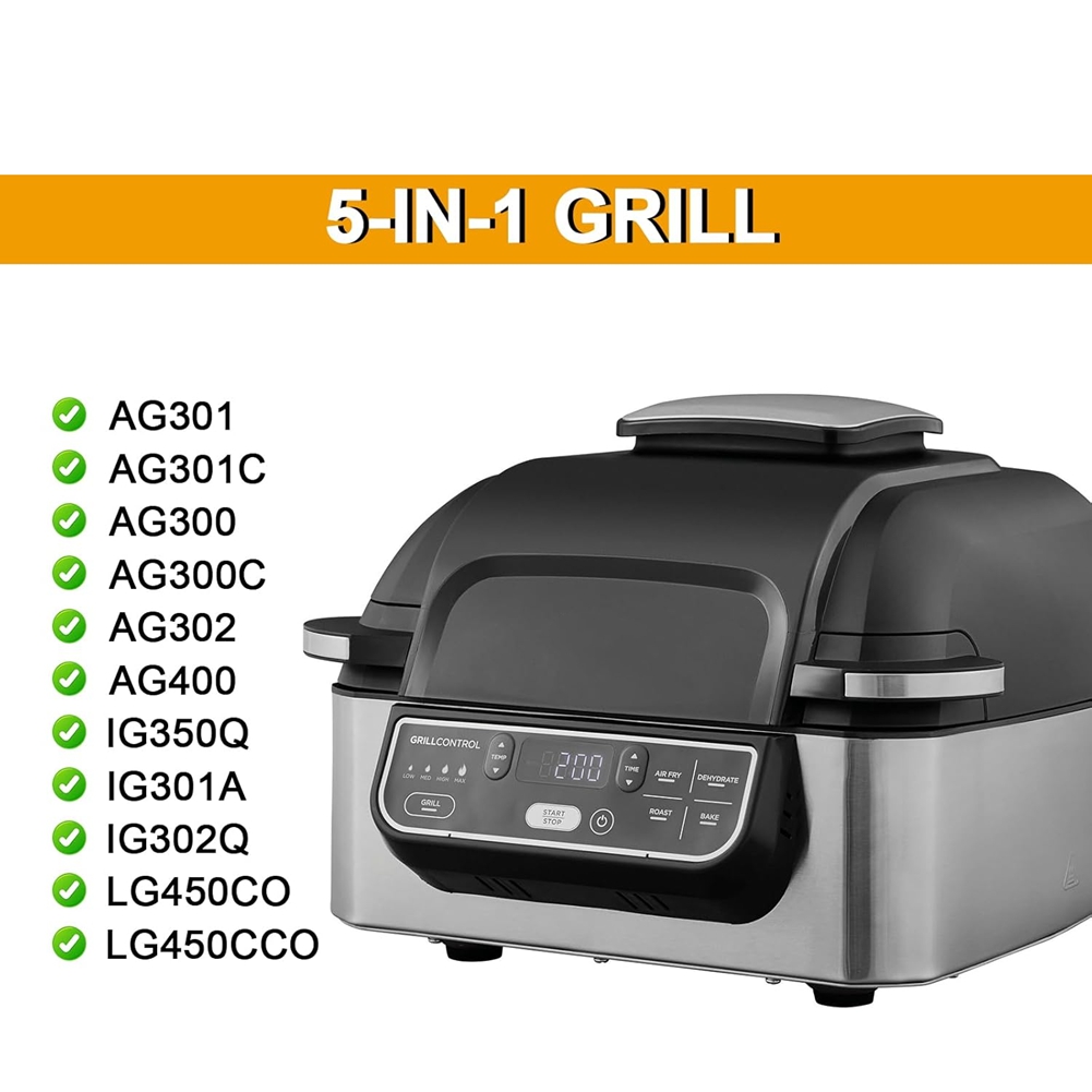 M02K-Stainless Steel Splatter  - огляд і ціна Ninja Air Fryer Af300