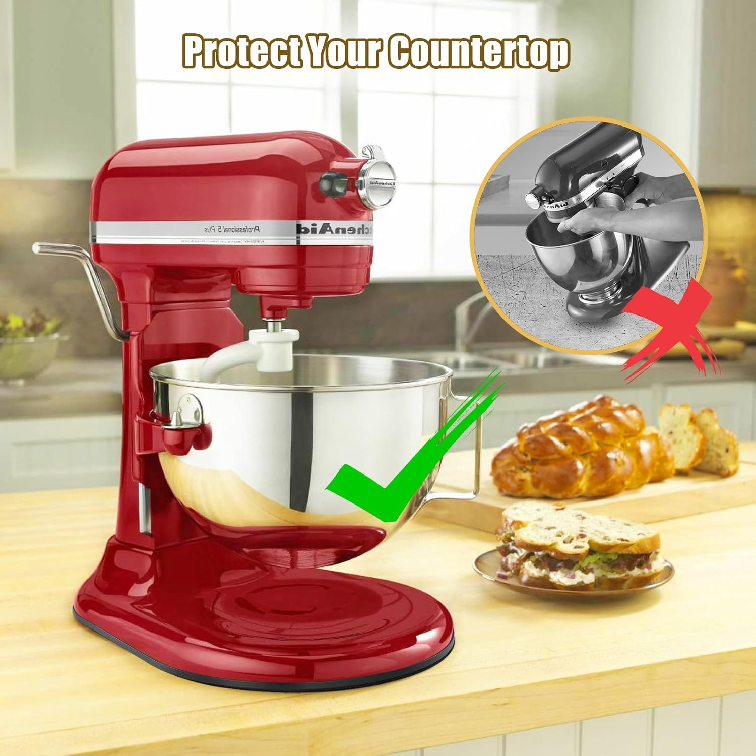 Sliding Mat for Kitchenaid Mix - огляд і ціна Kitchen Appliances Kitchenaid