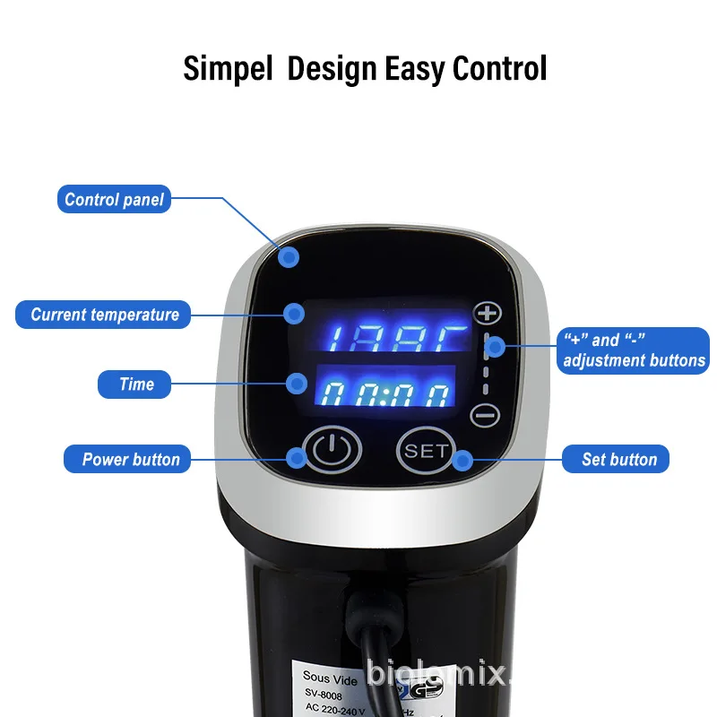 IPX7 Waterproof Sous Vide Prec - огляд і ціна Sous Vide Immersion