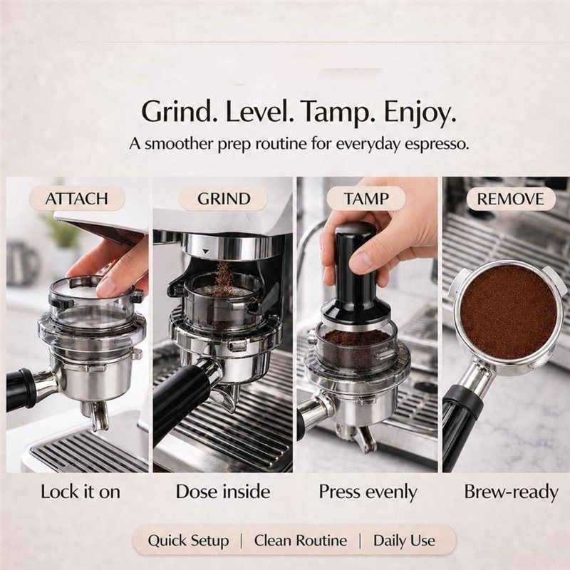 B15C Dosing Funnel 54Mm Twist- - огляд і ціна Breville Espresso Barista Touch