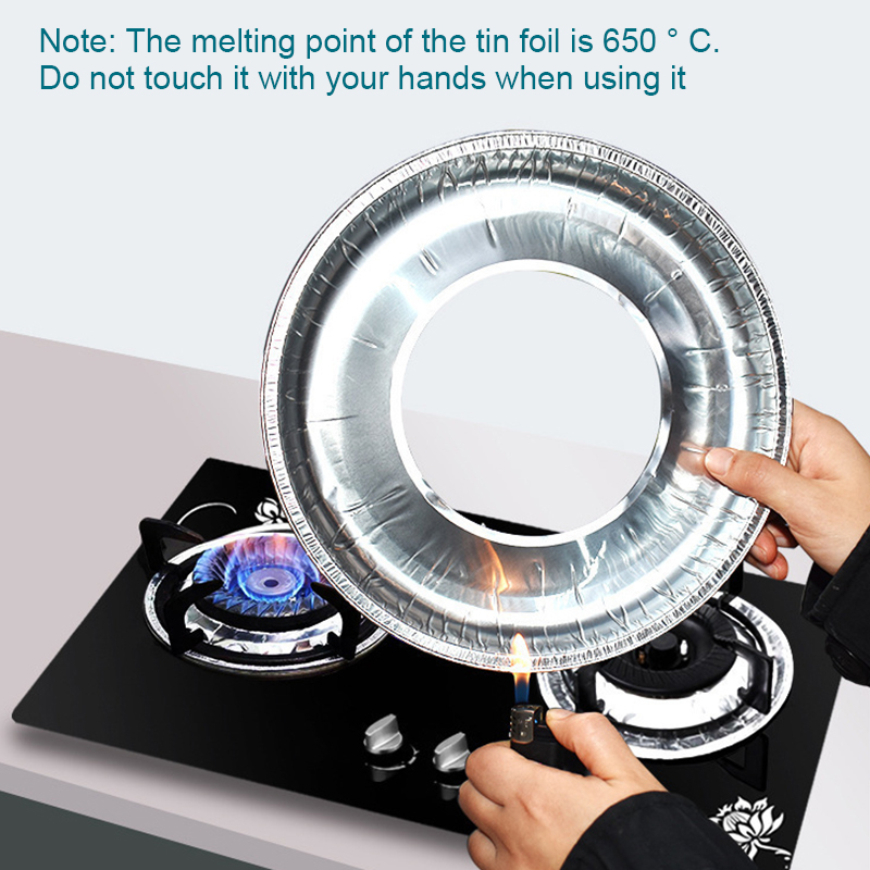 10Pcs/set Thickened Aluminum F - огляд і ціна Kitchen Appliances Gas Stove