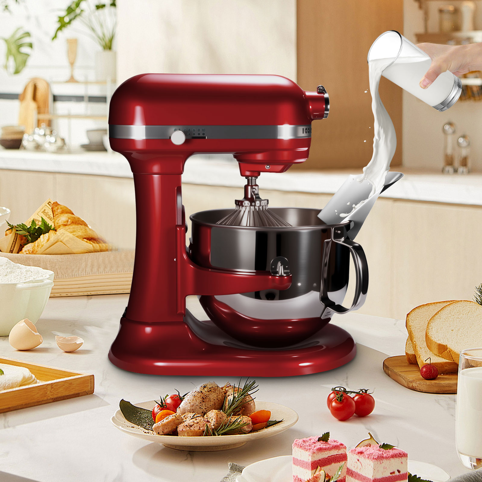 1pc Stainless Steel Tipping Gu - огляд і ціна Kitchen Appliances Kitchenaid