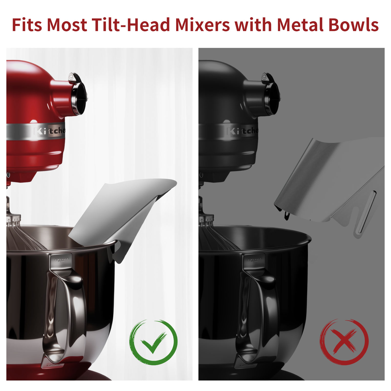 1pc Stainless Steel Tipping Gu - огляд і ціна Kitchen Appliances Kitchenaid