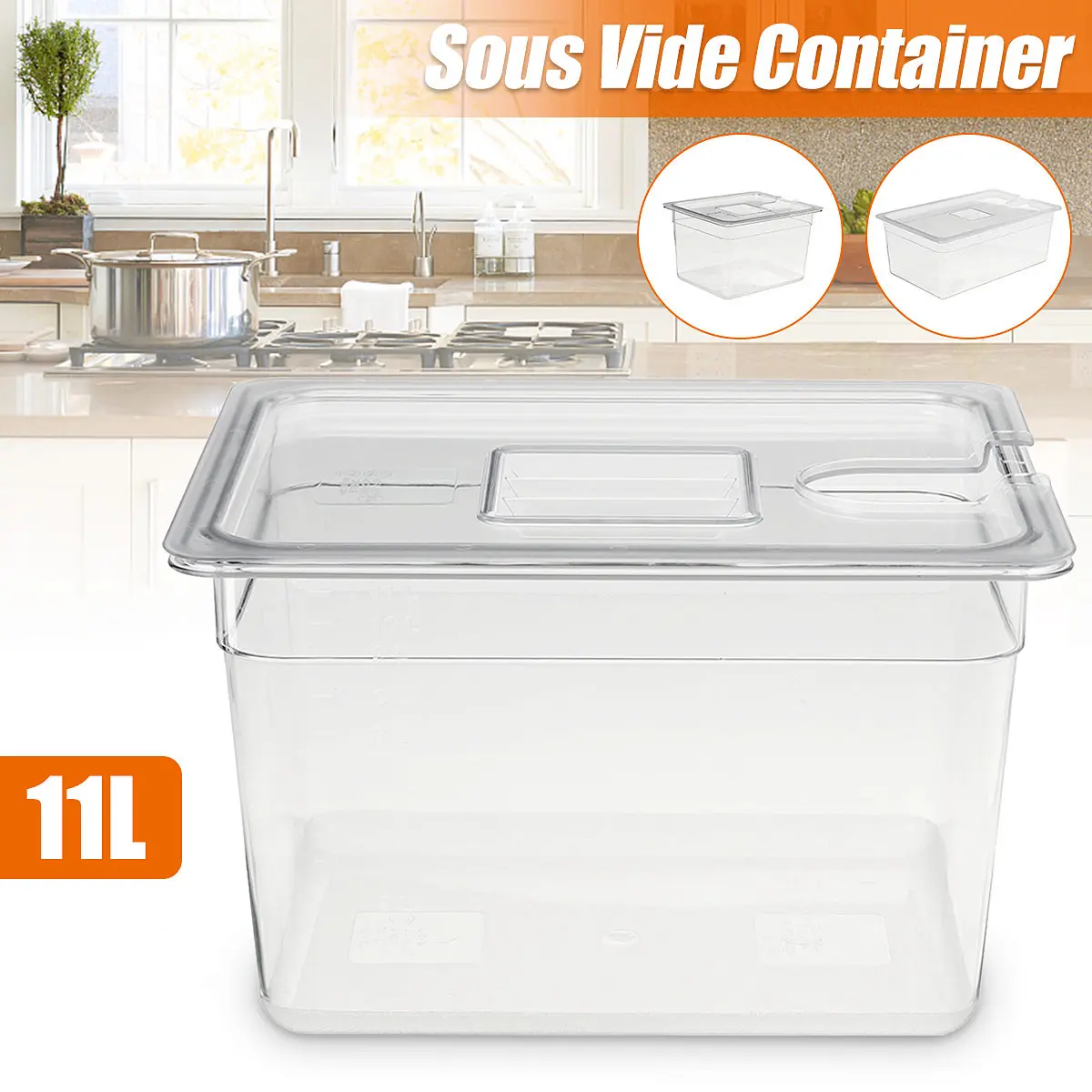 6L 11L Sous Vide Container Wat - огляд і ціна Sous Vide Immersion