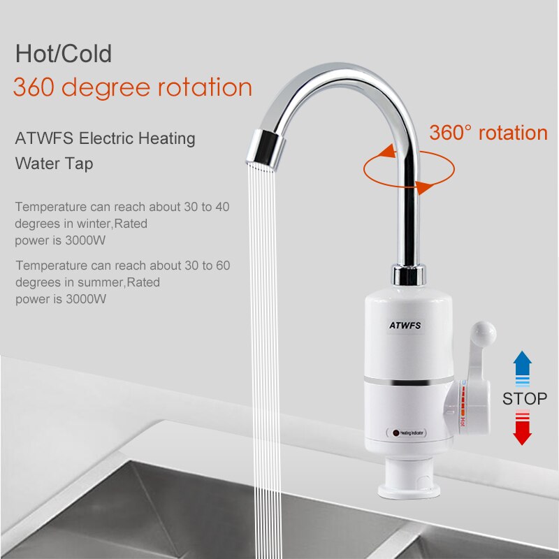 ATWFS Tankless Electric Newest - огляд і ціна Kitchen Appliances And Utensils