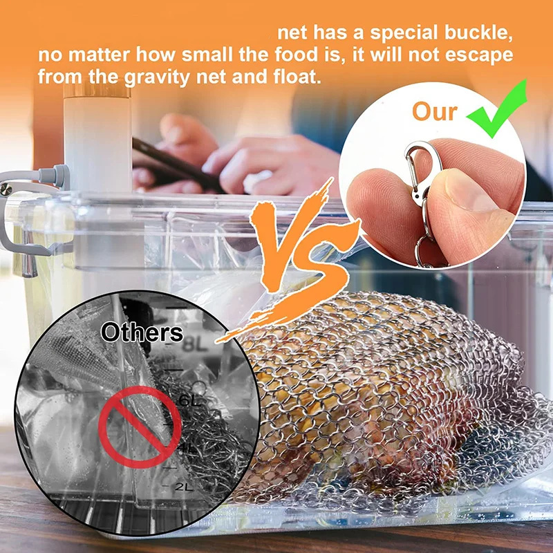 Stainless Steel Sink Weight Fo - огляд і ціна Sous Vide Immersion
