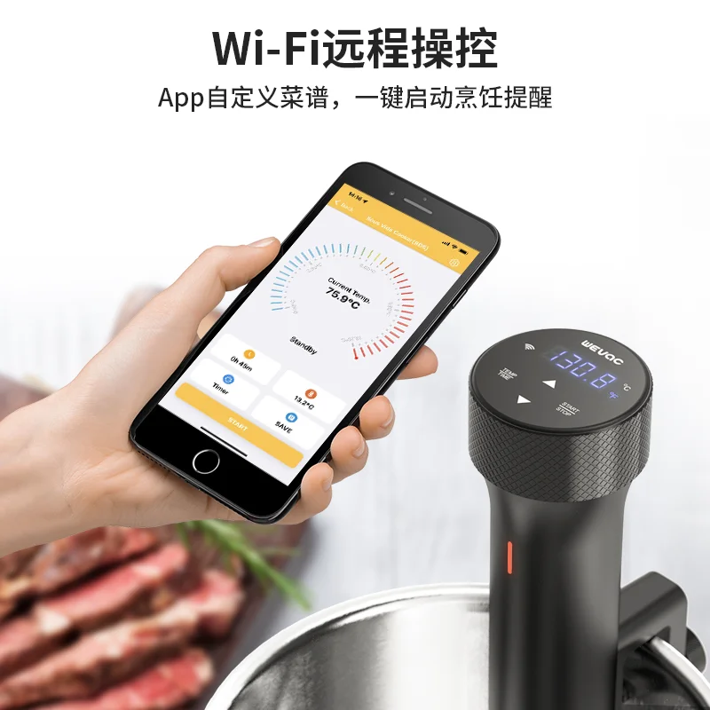 110V/220V WEVAC Sous Vide Prec - огляд і ціна Sous Vide Immersion